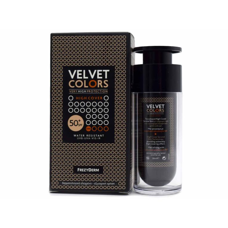 Frezyderm Face Velvet Colors High Cover SPF50+ 30ml
