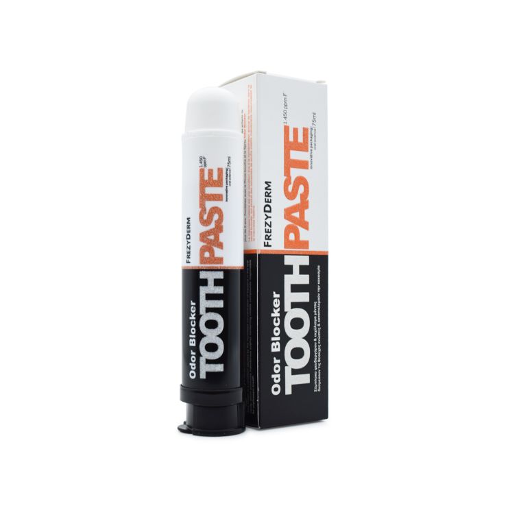 Frezyderm Toothpaste Odor Blocker Οδοντόκρεμα για την Κακοσμία του Στόματος 75ml