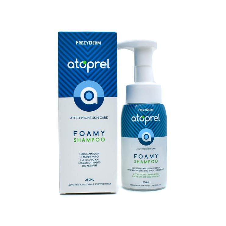 Frezyderm Atoprel Foamy Shampoo Ειδικό Σαμπουάν σε Μορφή Αφρού 250ml