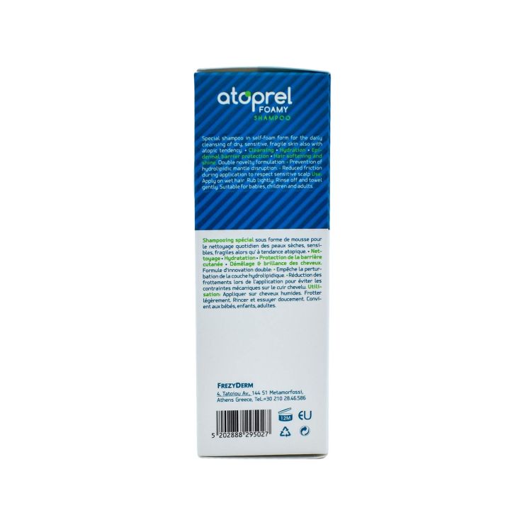 Frezyderm Atoprel Foamy Shampoo Ειδικό Σαμπουάν σε Μορφή Αφρού 250ml