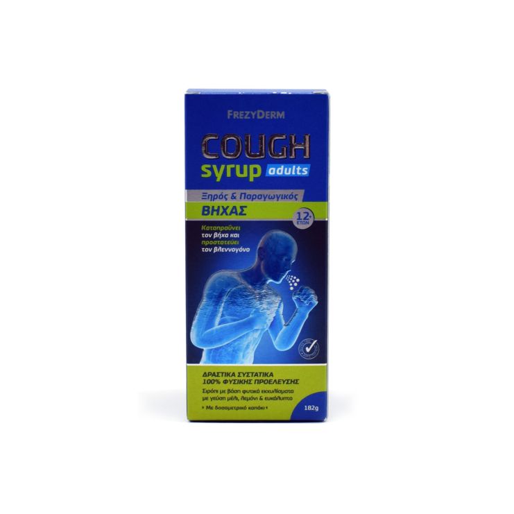 Frezyderm Cough Syrup Adults Σιρόπι Για Τον Βήχα 182gr