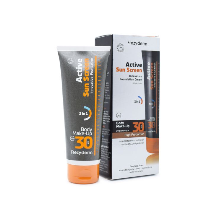 Frezyderm Active Sun Screen Body Foundation Αντηλιακό Make-up για το Σώμα SPF30 75ml