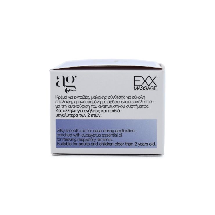 Ag Pharm Exx Κρέμα για Εντριβές Με Ευκάλυπτο 100gr