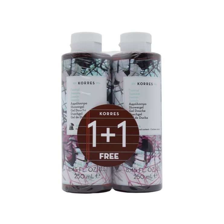 Korres Αφρόλουτρο Γιασεμί 250ml & 250ml