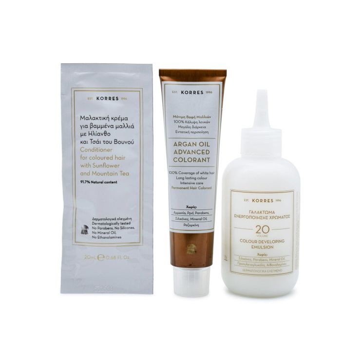 Korres Argan Oil Advanced Colorant 4.0 Φυσικό Καστανό