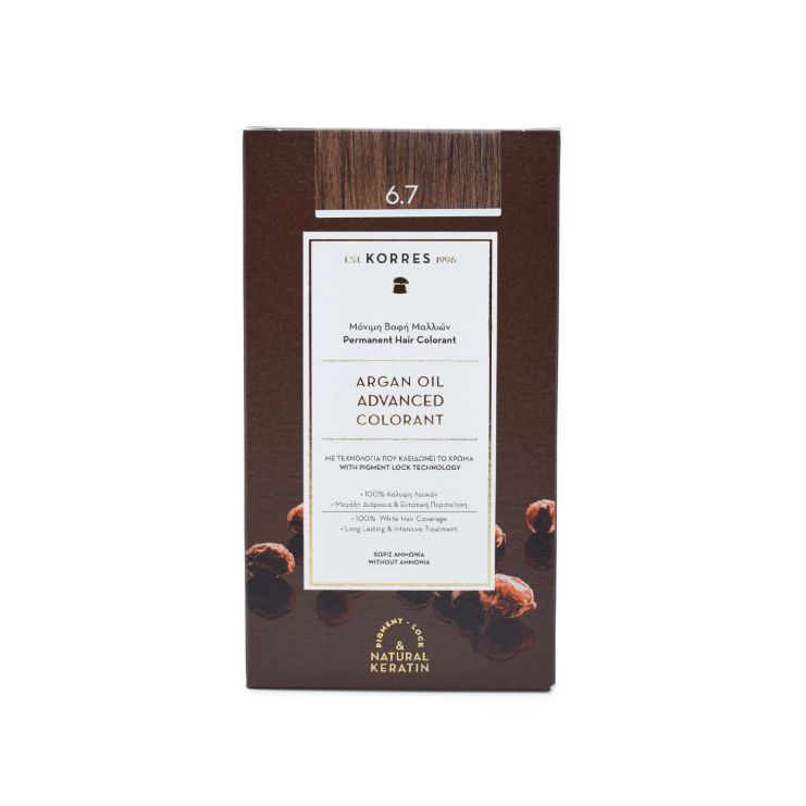 Korres Argan Oil Advanced Colorant 6.7 Cocoa