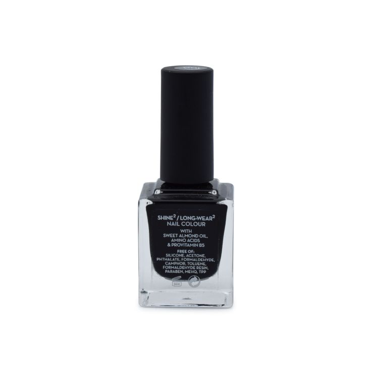 Korres Gel Effect Nail Colour 100 Black 11ml