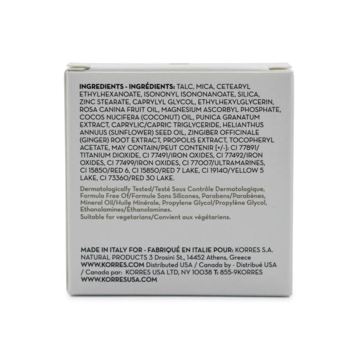 Korres Wild Rose Brightening Vibrant Colour Blush 12 Golden Pink 
