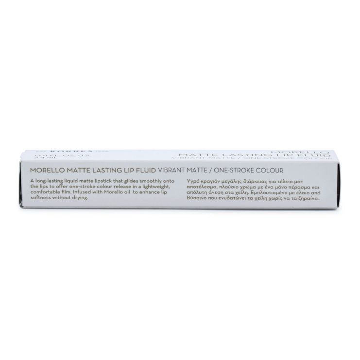 Korres Morello Matte Lasting Lip Fluid 10 Damask Rose 3.4ml