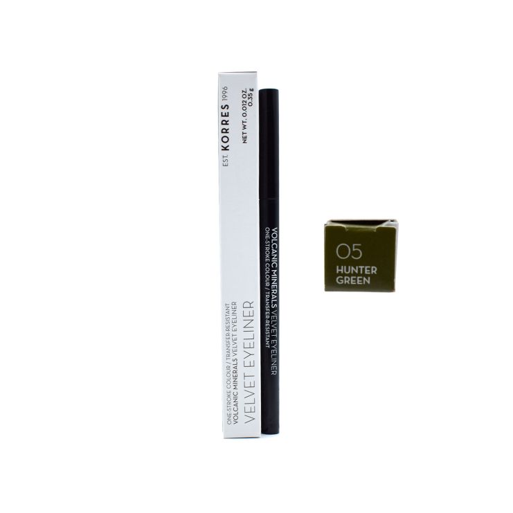 Korres Volcanic Mineral Velvet Eyeliner 05 Hunter Green