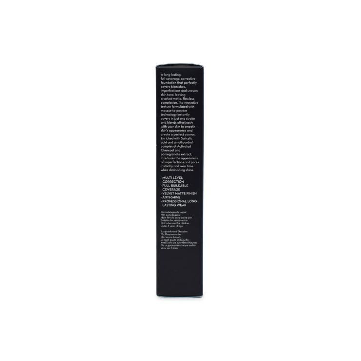 Korres Activated Charcoal Corrective Foundation ACF1 SPF15 30ml