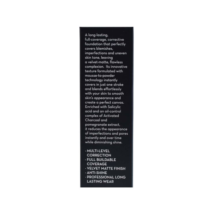Korres Activated Charcoal Corrective Foundation ACF2 SPF15 30ml 