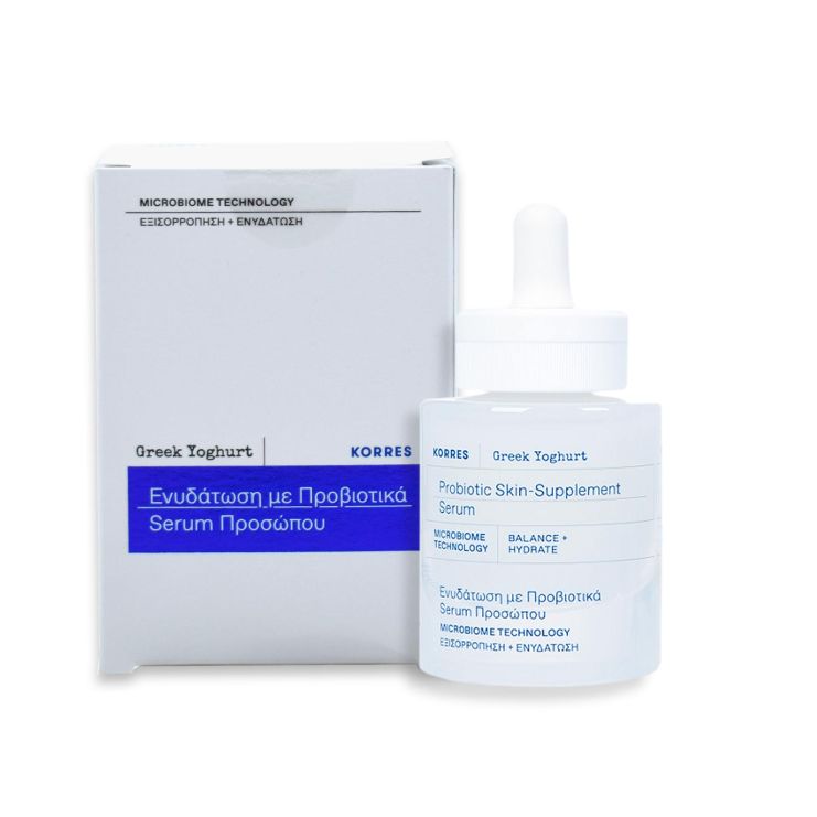 Korres Greek Yoghurt Serum Προσώπου για Ενυδάτωση με Προβιοτικά 30ml