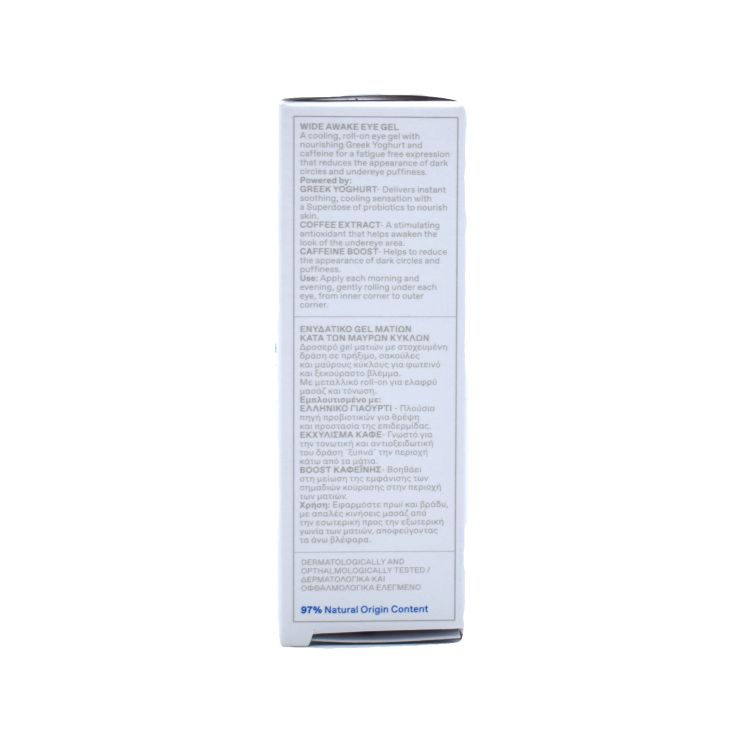 Korres Face Greek Yoghurt Wide Awake Eye Gel for Dark Circles 15ml 