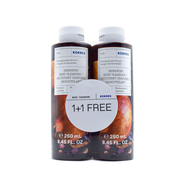 Korres Αφρόλουτρο Ρόδι 2 x 250ml 