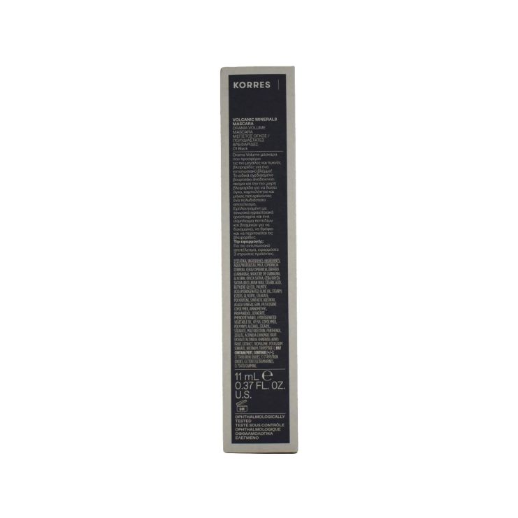 Korres Focus on the eyes Set με Volcanic Minerals Mascara 11 mL & Professional Long Lasting Eyeliner Volcanic Minerals 1.2 g