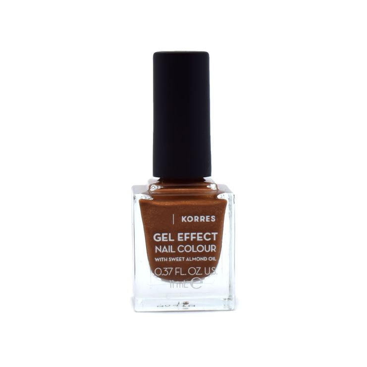Korres Nail Colour Gel Effect No66 Aegean Bronze 11ml 