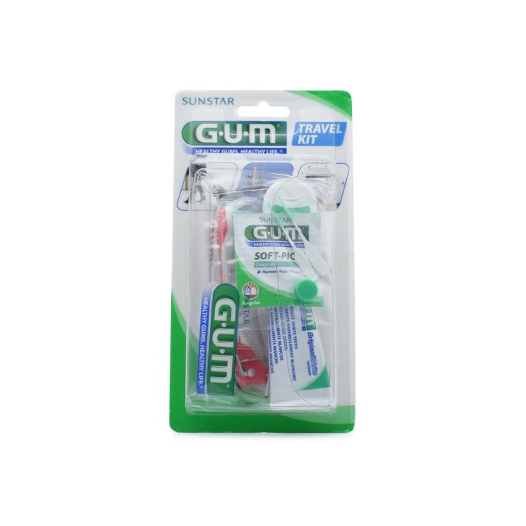 Sunstar Gum Travel Kit 156 με Κόκκινη Οδοντόβουρτσα Ταξιδιού 070942901536