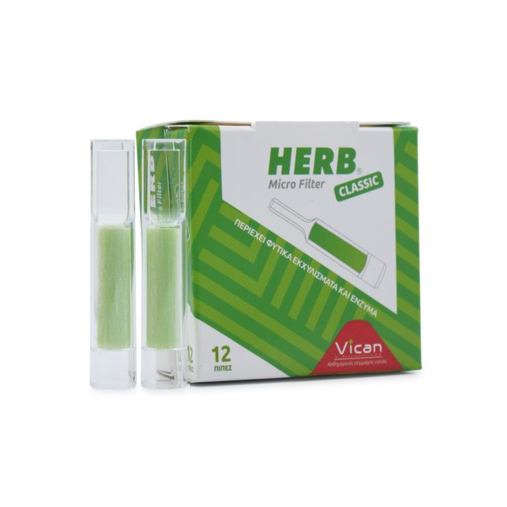 Vican Herb Micro Filter Classic 12 pcs