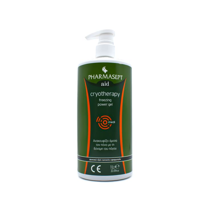Pharmasept Aid Tol Velvet Cryotherapy Freezing Power Ψυκτικό Gel 1lt