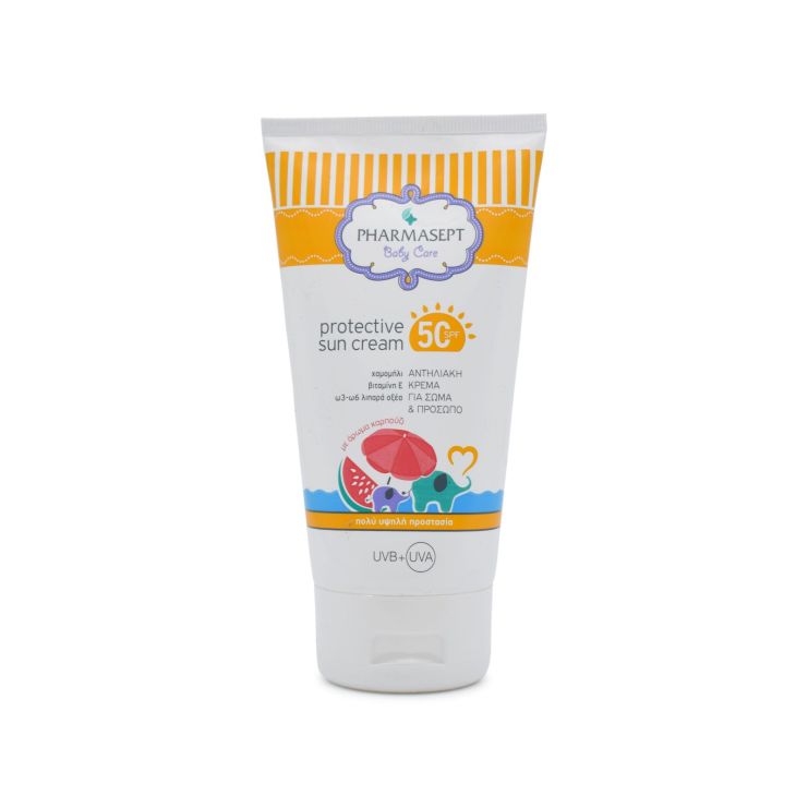 Pharmasept Baby Care Protective Αντηλιακή Κρέμα SPF50+ 150ml