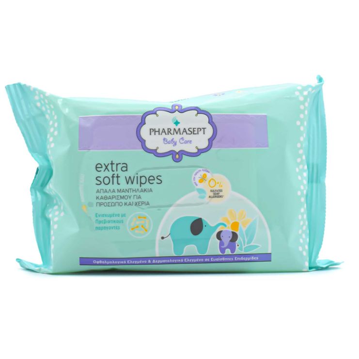 Pharmasept Baby Care Tol Velvet Soft Wipes 30 pcs