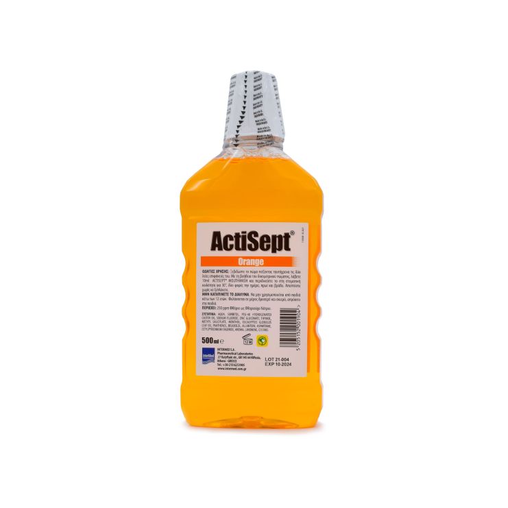 Intermed Actisept Mouthwash Orange 500ml