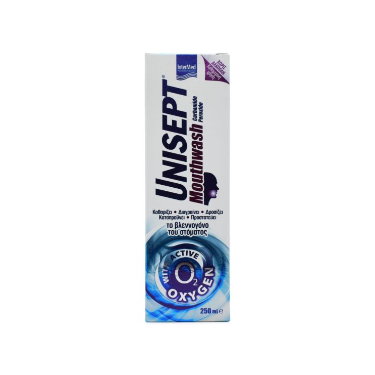 Intermed Unisept Mouthwash Καθημερινό Στοματικό Διάλυμα 250ml