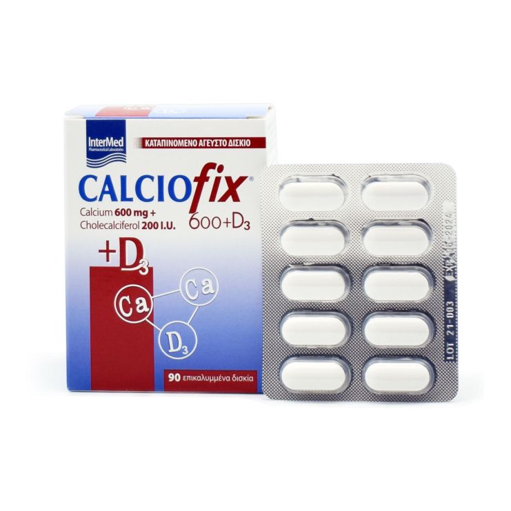 Intermed Calciofix 600 & D3 90 tabs