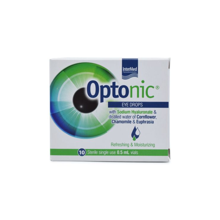 Intermed Optonic Οφθαλμικές Σταγόνες 10 αμπούλες x 0.5ml