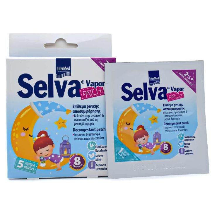 Intermed Selva Vapor Επίθεμα Ρινικής Αποσυμφόρησης 5 τμχ