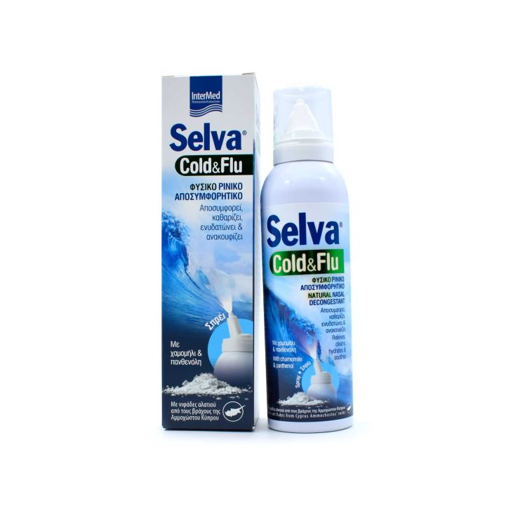 Intermed Selva Cold&Flu Ρινικό Αποσυμφορητικό Spray 150ml