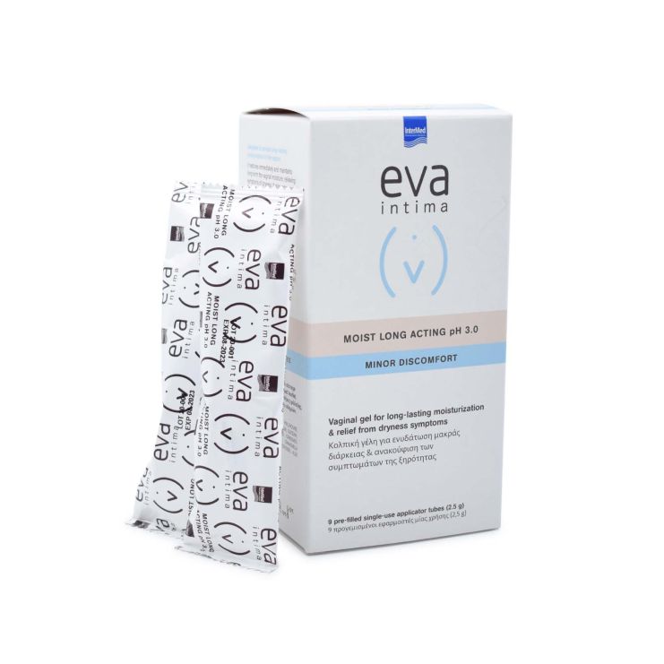 Intermed Eva Intima Minor Discomfort Moist Long Acting pH 3.0 2.5gr x 9pcs