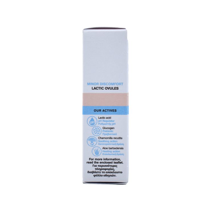 Intermed Eva Intima  Lactic Ovules Minor Discomfort 10 κολπικά υπόθετα 