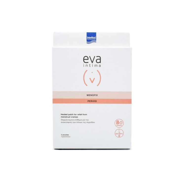 Intermed Eva Intima Menofix Period Patch 3 φακελισκοί 