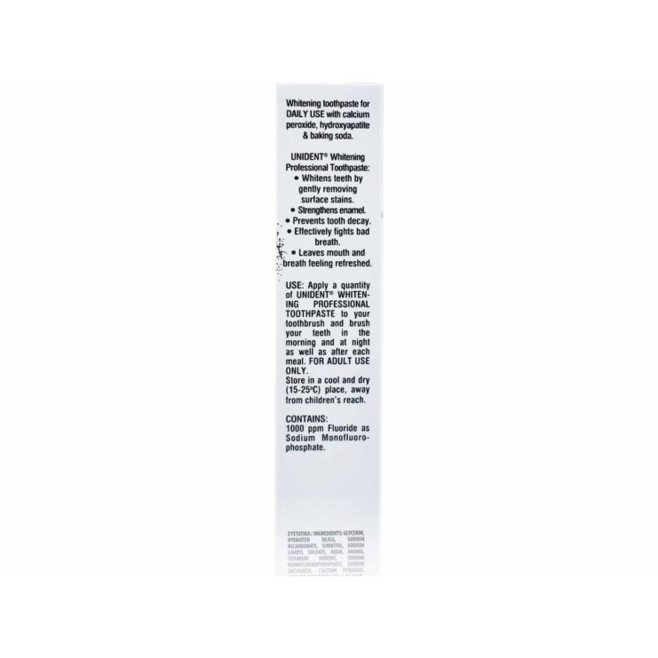 Intermed Unident Professional Λευκαντική Οδοντόπαστα  100ml