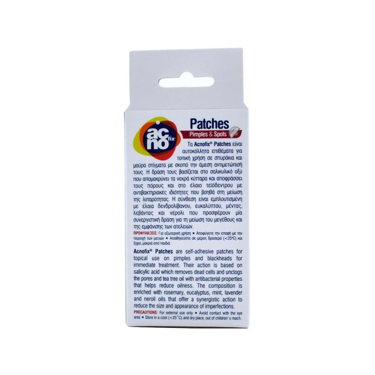 Intermed  AcnoFix Patches Pimples & Spots Αυτοκόλλητα Επιθέματα για Σπυράκια και Μαύρα Στίγματα 36τμχ