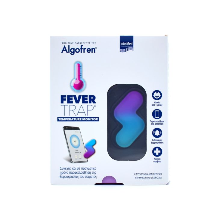 Intermed Fever Trap Temperature Monitor Ασύρματο Επαναφορτιζόμενο Θερμόμετρο Συνεχούς Παρακολούθησης