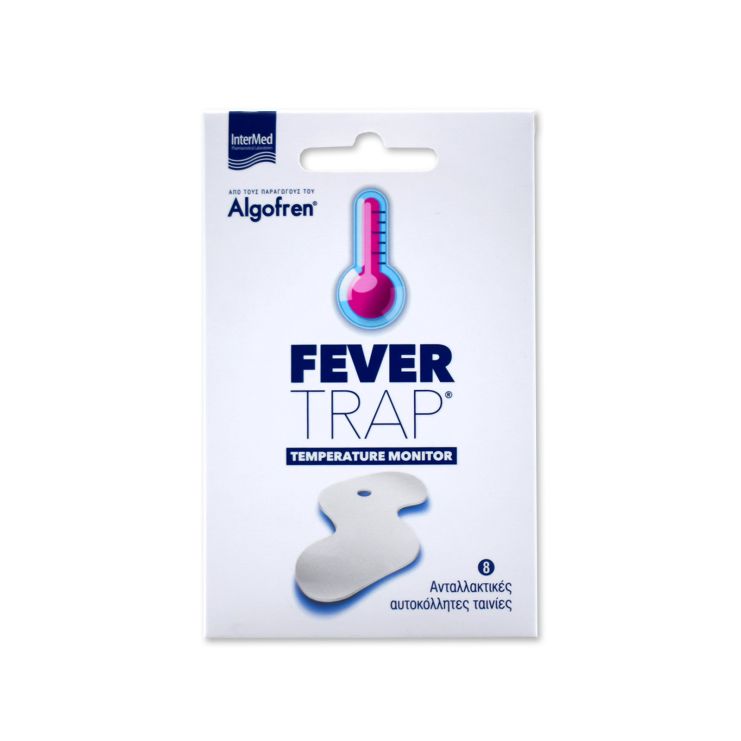 Intermed Fever Trap Refill Kit Ανταλλακτικές Ταινίες Σιλικόνης 8 τμχ