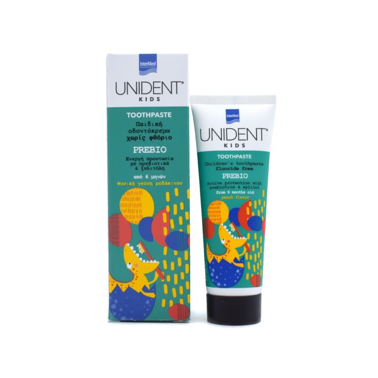 Intermed Unident Kids Οδοντόκρεμα Prebio απο 6 μηνών 50ml 