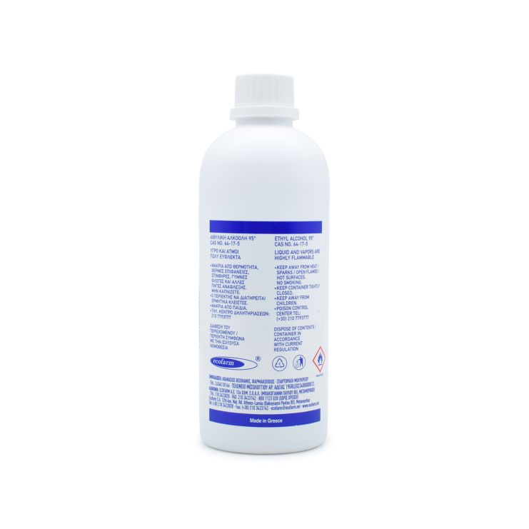 Ecofarm Οινόπνευμα Καθαρό 95˚500ml