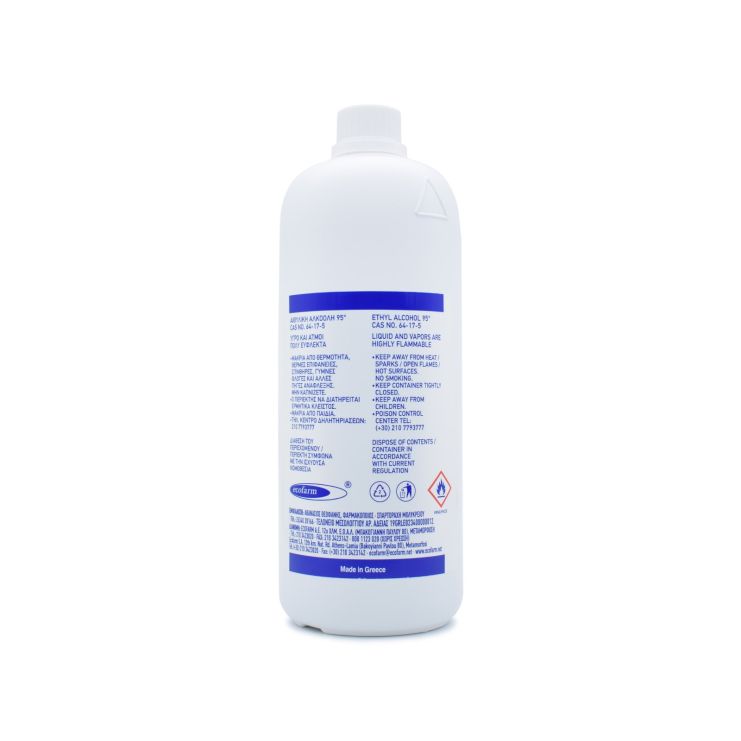 Ecofarm Καθαρό Οινόπνευμα  95º 1000ml