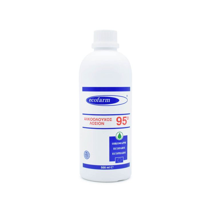 Ecofarm Αλκοολούχος Λοσιόν 95° 500ml