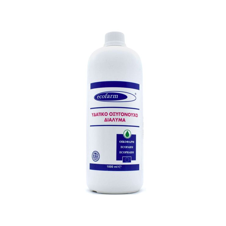 Ecofarm Υδατικό Οξυγονούχο Διάλυμα Οξυζενέ 1000ml 