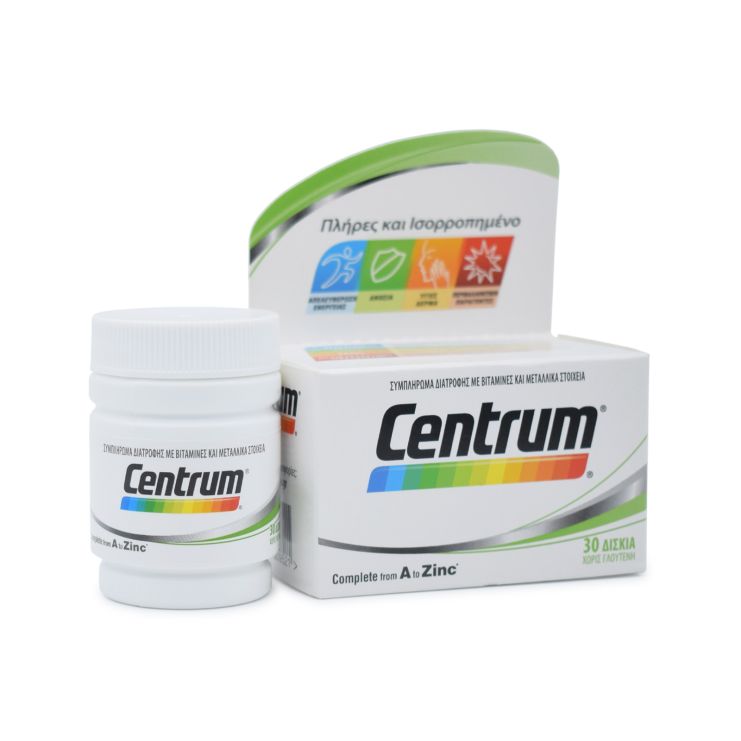 Centrum Complete A to Zinc 30 ταμπλέτες