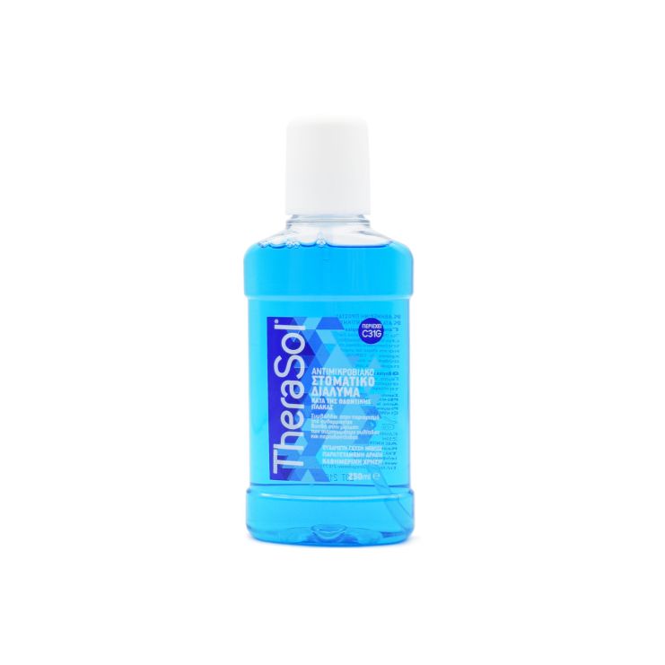 Therasol Solution Αντιμικροβιακό Στοματικό Διάλυμα Παρατεταμένης Δράσης 250ml