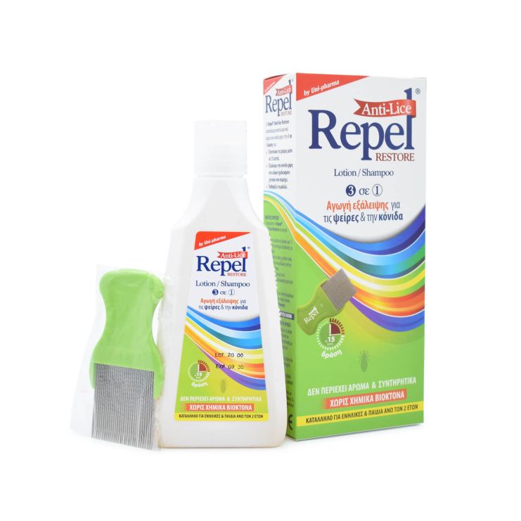 Uni-Pharma Repel Anti-lice Restore 200g