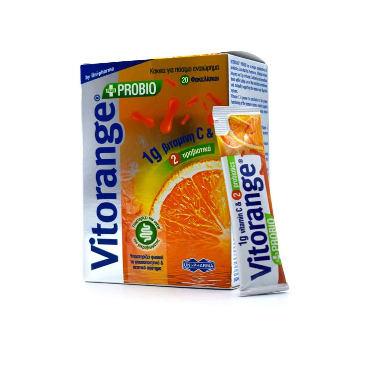 Uni-Pharma Vitorange Plus Probio 20 φακελίσκοι