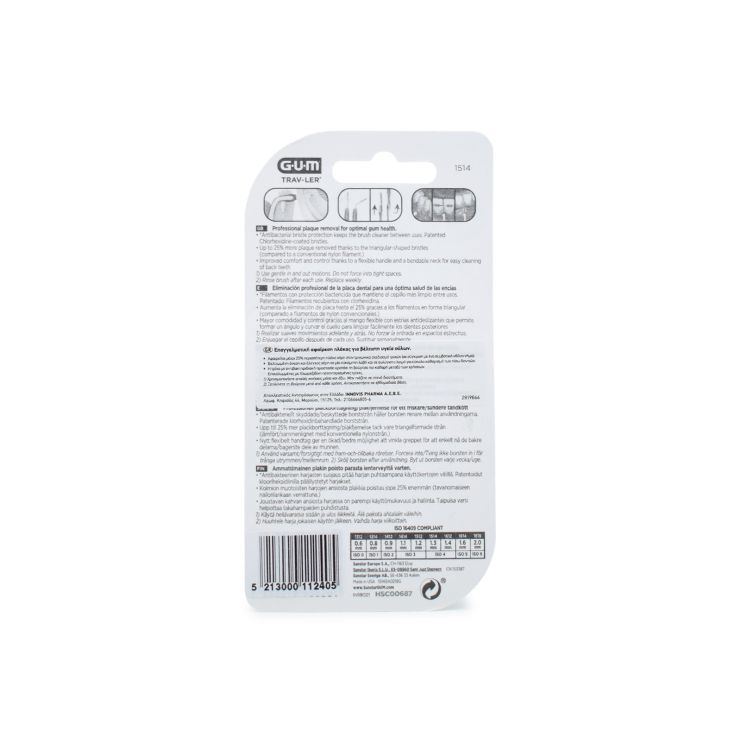 Sunstar Gum Trav-Ler 1514 Inderdental 1.3mm 6 pcs