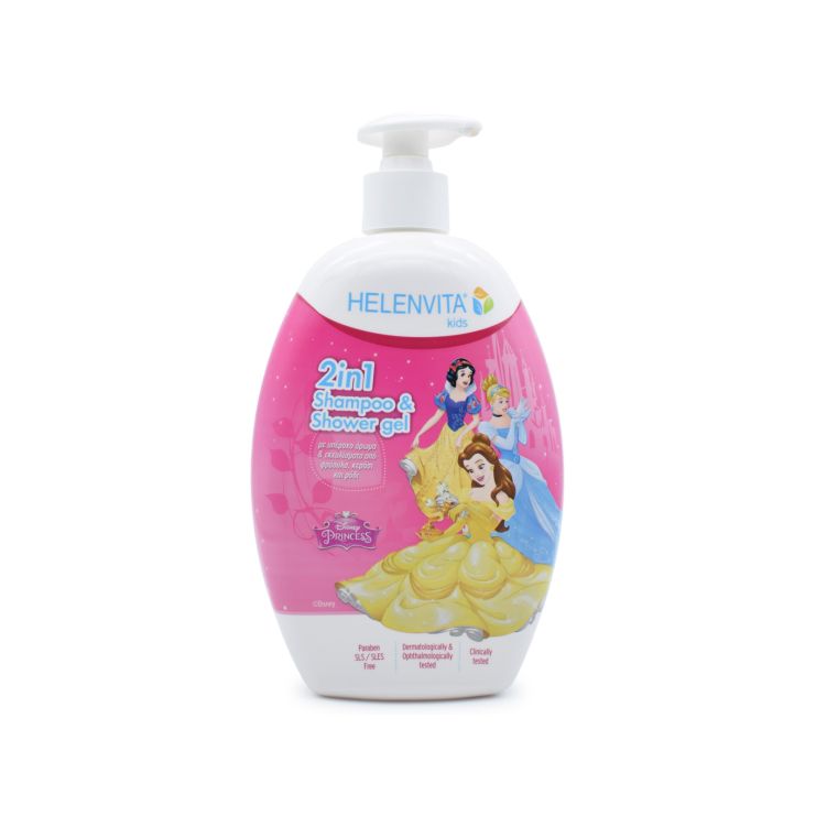Helenvita Kids Princess 2 in 1 Shampoo & Shower Gel 500ml